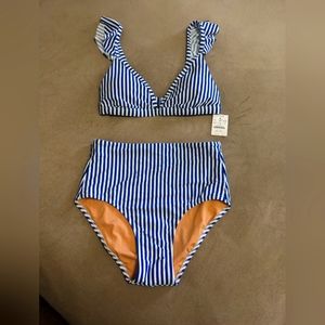 J Crew NWT High Waisted Bikini sz Small